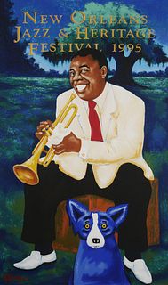 New Orleans Jazz Festival, 1995, George Rodrigue