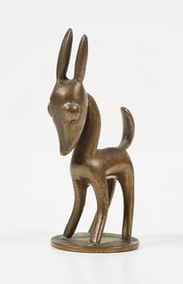 Hagenauer Bambi Figurine Cast Bronze