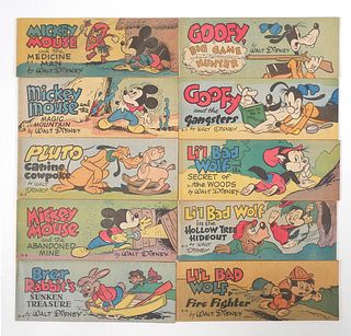 (10) Wheaties Comic Books Disney 1951