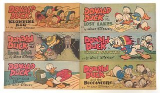 (6) Wheaties Comics Donald Duck 1951