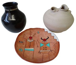 (3) Native American Ceramic