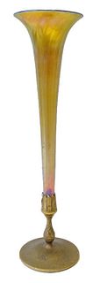 LCT Tiffany Favrile Furnaces Trumpet Vase