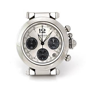 Cartier Pasha Chronograph SSteel 36.5mm Watch