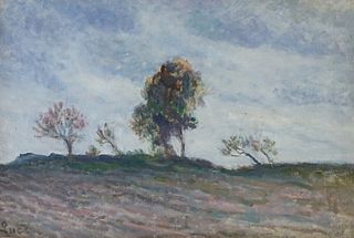 Maximilien Luce (FRENCH, 1858–1941) Landscape Tree