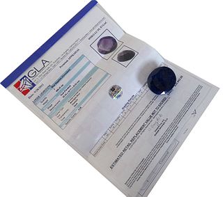 GLA Certified Oval Shape Sapphire 598.35cts