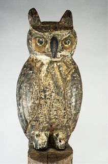 Great Horned Owl Decoy