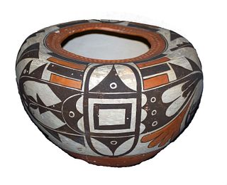 Native American Acoma Seed Pot