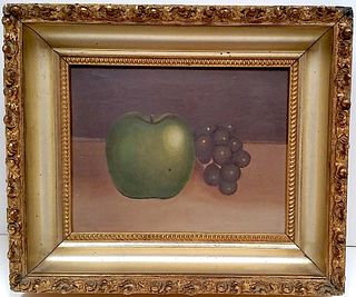Still Life - Apples and Grapes