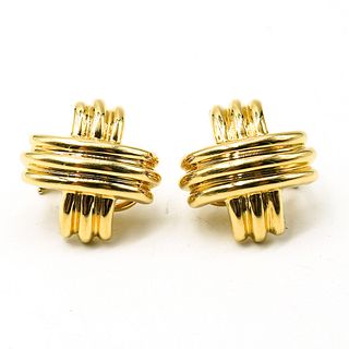 Tiffany and Co. 18k Gold Earrings