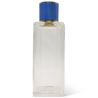 Cartier Enamel and Glass Perfume Bottle
