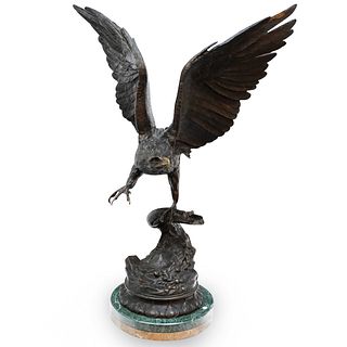 Jules Moigniez (French.1835-1894) Bronze Eagle