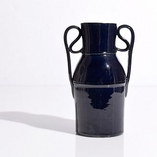 Large George Ohr Double-Handled Vase