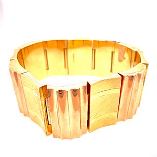 14k Gold Retro Bracelet