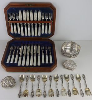 SILVER. Assorted Silver Grouping.