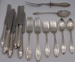 STERLING. Towle Mary Chilton Flatware Set.