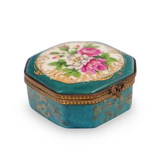 Limoges Porcelain Jewelry Box
