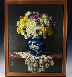 Charles Muench (American b. 1966) Still Life Painting
