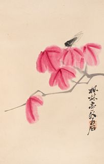 Qi Baishi
Image: 22 x 13 in., 55.9 x 33 cm.