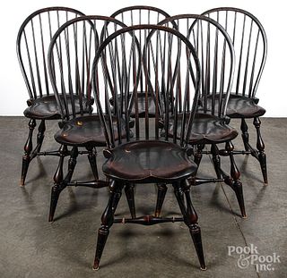 River Bend Chair Co. bowback Windsor chairs