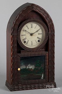 Smith & Goodrich clock & Forestville Ripple Front Clock