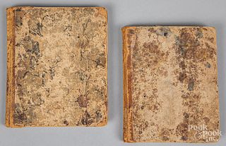 Two early 19th century ledgers, etc.