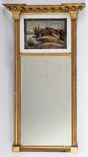 Federal giltwood mirror, early 19th c.