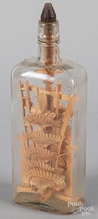 Carved whimsey in a bottle