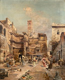 Robert Alott, A Roman Street Scene