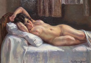 Suzanne Daynes-Grassot, Reclining Nude