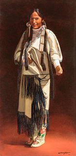 James Asher | Plains Indian Woman