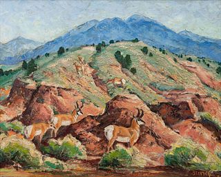 Ila McAfee
(American, 1897-1995)
Antelope