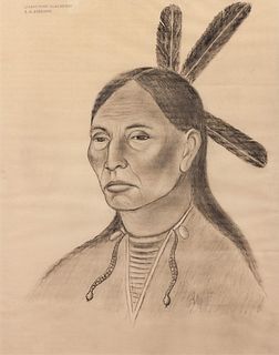 E.A. Burbank
(American, 1858-1949)
Snakeman Blackfoot