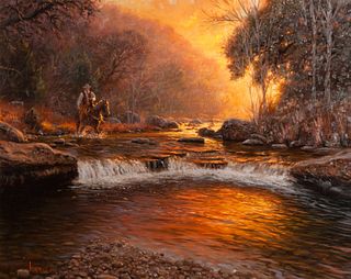 Mark Keathley
(American, b. 1963)
River at Sunset