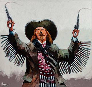 Thom Ross
(American, b. 1953)
Buffalo Bill Cody