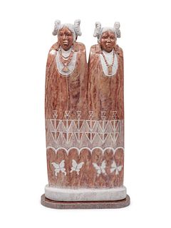 Alvin Marshall
(Dine, b. 1959)
Hopi Maidens 