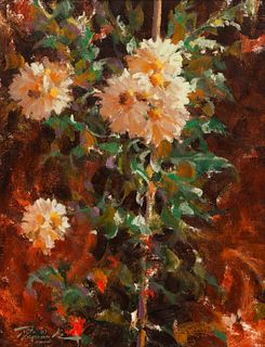 Ramon Kelley 
(American, b. 1939)
Garden Flowers 
