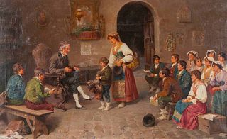 Francesco Bergamini
(Italian, 1815-1883)
School Tuition