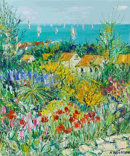 Yolande Ardissone
(French, b. 1927)
Antheor, jardin de l'artiste