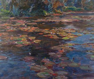 Emile Albert Gruppe
(American, 1896-1978)
Lily Pond