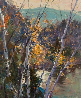 Emile Albert Gruppe
(American, 1896-1978)
Birch Trees
