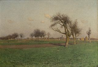 Charles Harold Davis(American, 1856-1933)Landscape, 1884