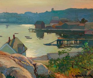 George Ames Aldrich
(American,  1872-1941)
Gloucester Harbor