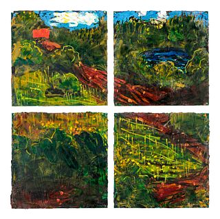 Jennifer Bartlett
(American, b. 1941)
Green Landscape, 1998-99