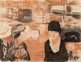 Pierre Bonnard(French, 1867-1947)Place Clichy, 1922