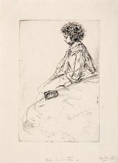 James Abbott McNeill Whistler
(American, 1834-1903)
Bibi Lalouette, 1859