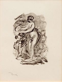 Pierre-August Renoir
(French, 1841-1919)
Femme au cep de vigne, Variation 1, ca. 1904