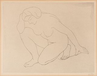 Aristide Maillol
(French, 1861-1944)
Crouching Woman, 1927