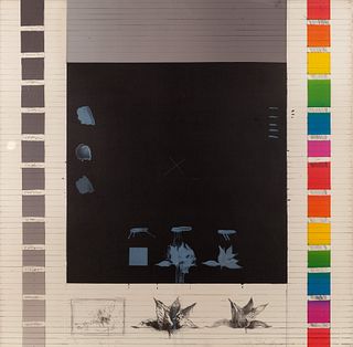 Pat Steir
(American, b. 1938)
A pair of prints (Wish #2 Breadfruit; Wish #3 Transformation), 1974