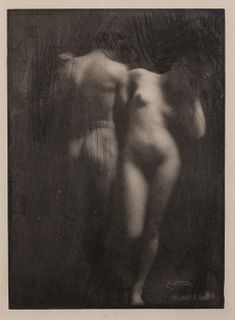 Frank Eugene
(American, 1865-1938)
Adam and Eve (from Camerawork issue #30), 1910