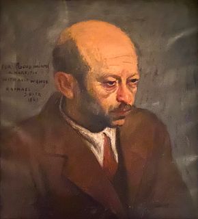 Raphael Soyer, Abraham Harriton Portrait